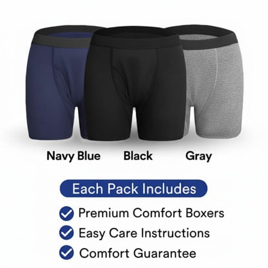 Veyra Men's Ultra DryGuard Boxer Briefs