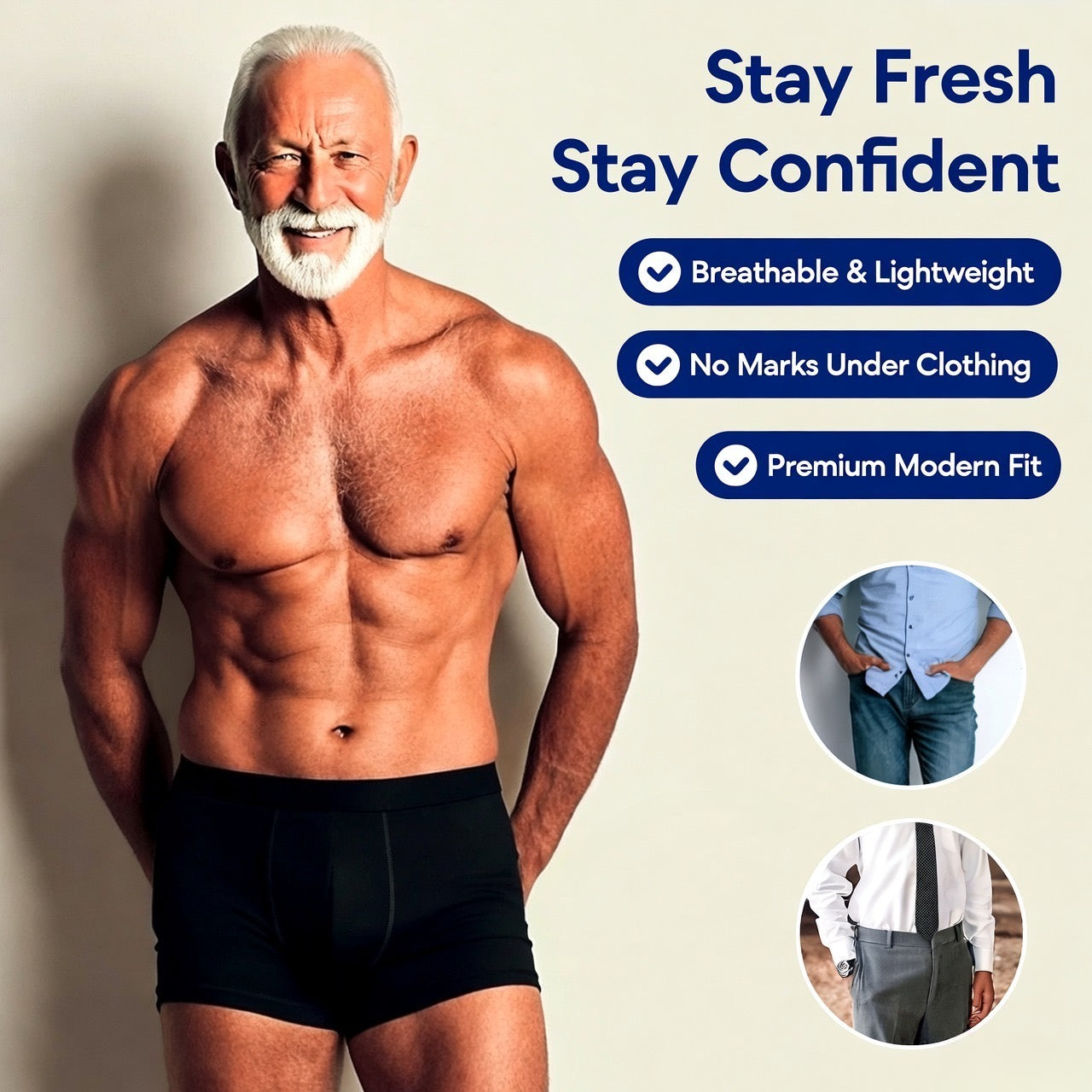 Veyra Men's Ultra DryGuard Boxer Briefs