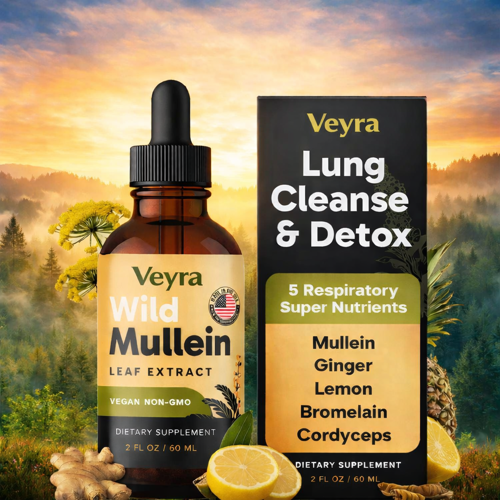 Wild Mullein - Natural Daily Lung Support